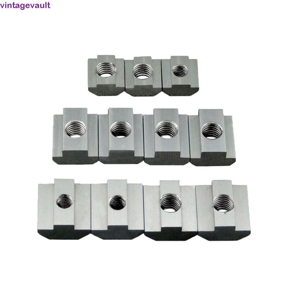VINTAGEVAULT Hammer Nut 2020 3030 4040 4545 T-Track เลื่อนสแควร์ T Block T Slot Nut