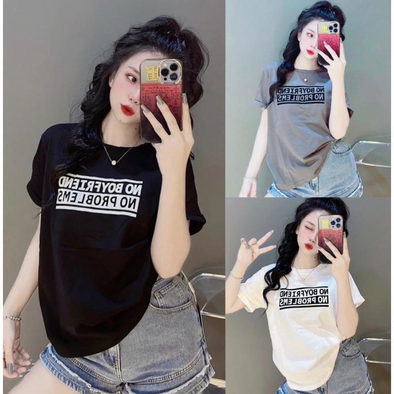 เสื้อยืดแขนสั้นผู้หญิง เสื้อยืดลำลอง คอลเลคชั่นฤดูร้อนปี 2025