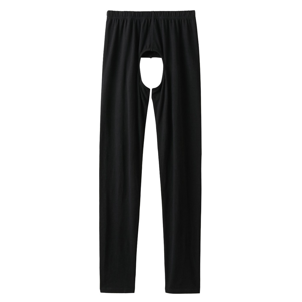 [จัดส่งจากประเทศญี่ปุ่น] Nissen_  เลกกิ้งผ้าฝ้ายผสมเนื้อนุ่มสบาย ระบายอากาศดี มีช่องเปิดด้านล่างสำหร