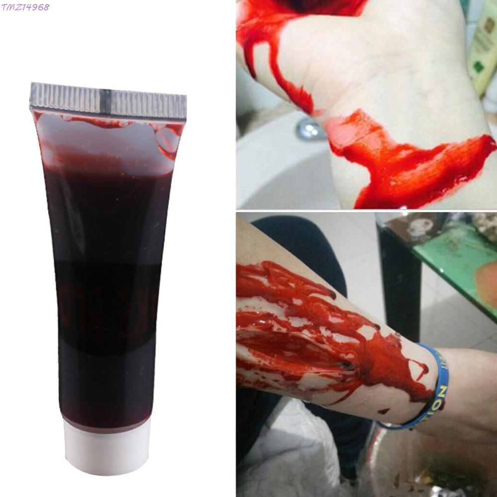 TMZ14968 Body Paint Tool 15ml ของเล่นคอสเพลย์จําลองแผลรอยแผลเป็น Tattoo Blood Plasma