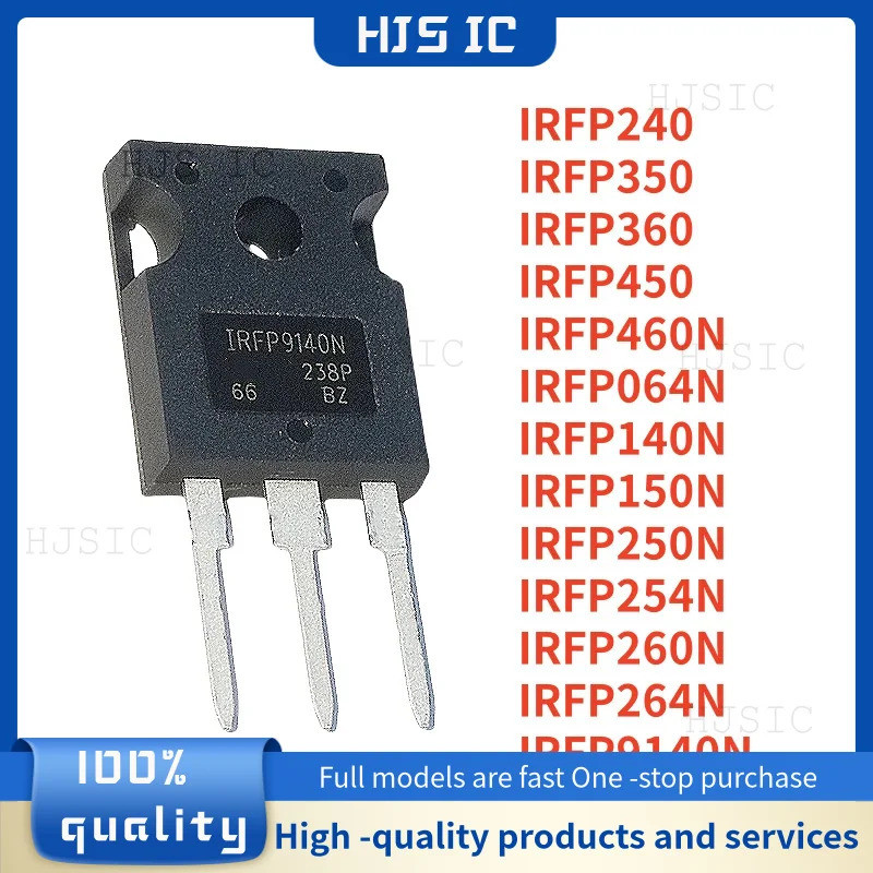 5PCS IRFP460N IRFP064N IRFP140N IRFP150N IRFP250N IRFP254N IRFP260N IRFP264N IRFP9140N IRFP240 IRFP3