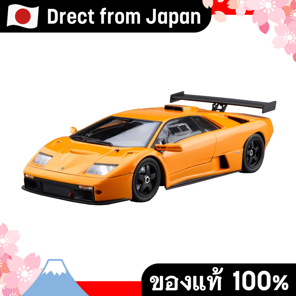 【Direct from Japan】Aoshima Bunka Kyozai 1/24 The Supercar Series No.20 '99 Lamborghini Diablo GTR โม