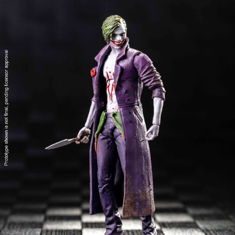 พร้อมสต็อก HIYA HIYA Unique League 2 Series 1/18 Joker Joker12cm Super Action Figure