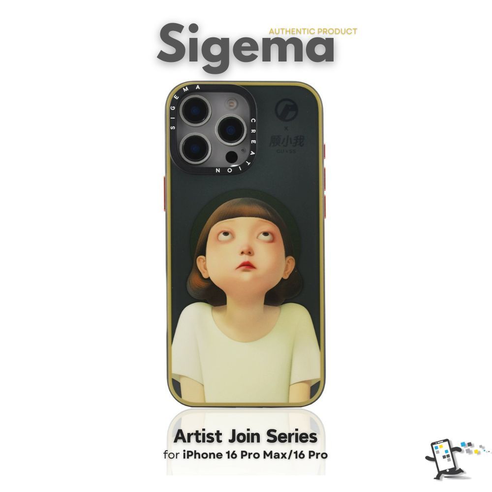 Sigema Creation Artist Join Series เคสสำหรับ iPhone 16 Pro Max และ iPhone 16 Pro
