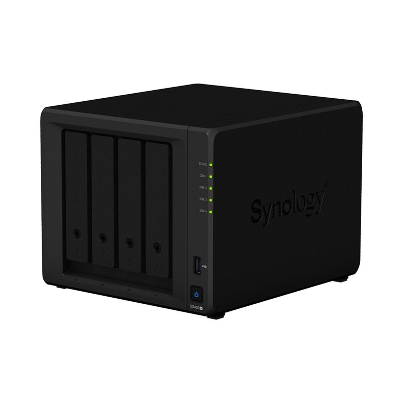 ใหม่ M.2 Sb Slot] Synology Synology DS420+Personal Cloud Storage nas Network Memory Suit