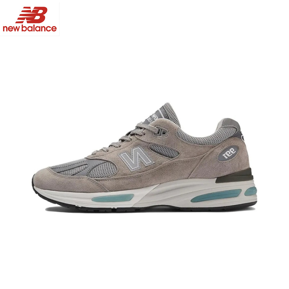 ของแท้ 100% New Balance NB 991 V2 U991GL2 รองเท้าผ้าใบสำหรับผู้ชาย และผู้หญิง