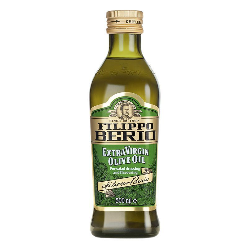 ฟิลิปโปเบอร์ลิโอน้ำมันมะกอกเอ็กซ์ตร้าเวอร์จิ้น 500มล Fillippo Berio Extra Virgin Olive Oil 500ml [8002210500204 ]