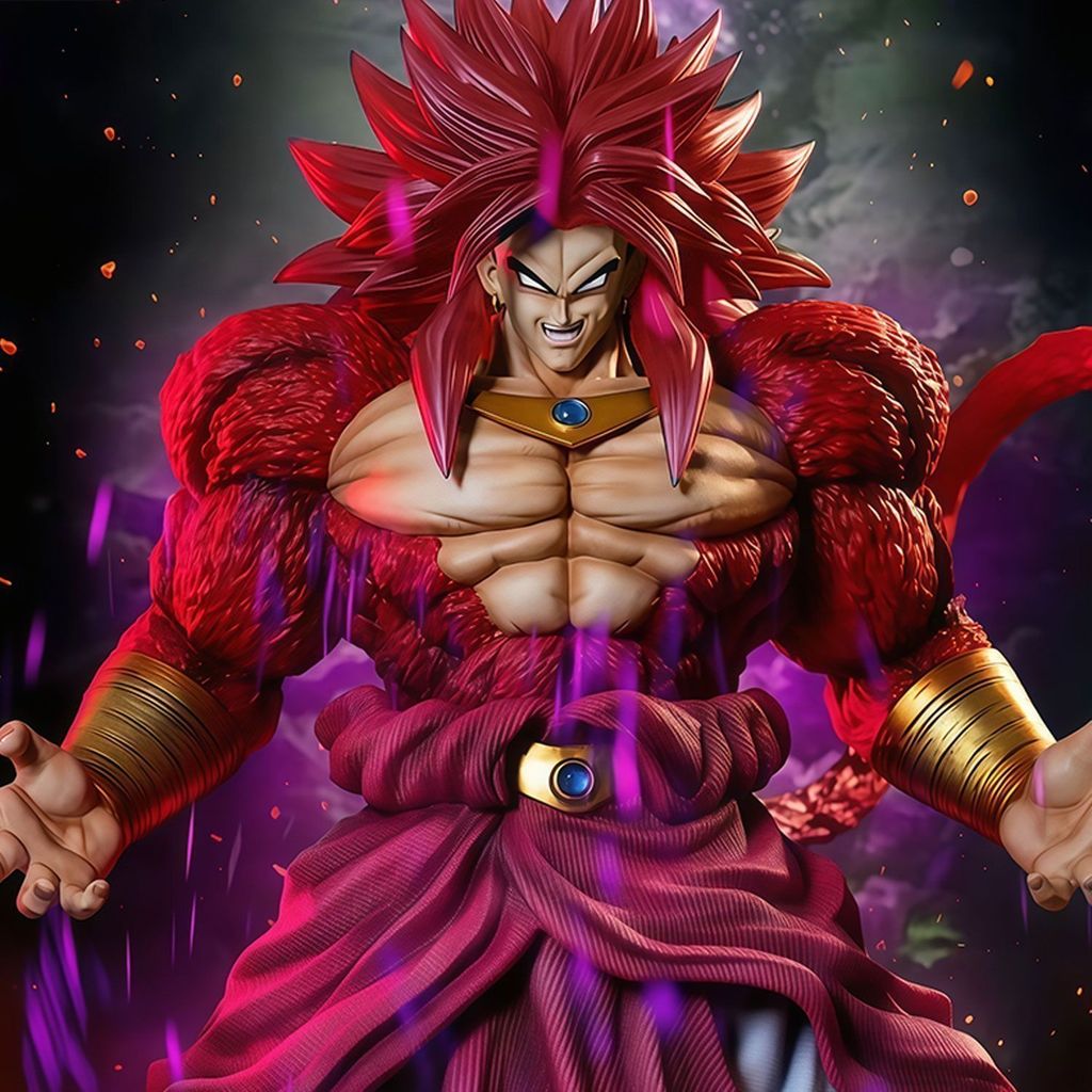 ใหม่ Super Four Broly [Full Coating Dragon Ball รูป GK อะนิเมะรุ่น Super Trend Play ตกแต่ง20260630
