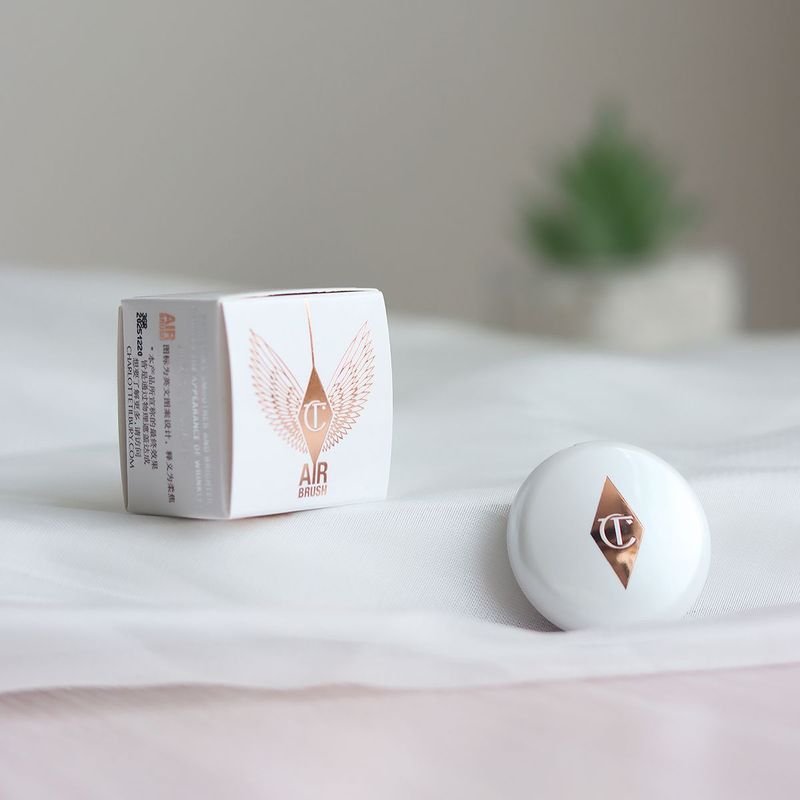 CT Loose Pressed Powder ตัวอย่าง 0.8g Soft Focus White Moonlight Long-Lasting Makeup Setting Powder 