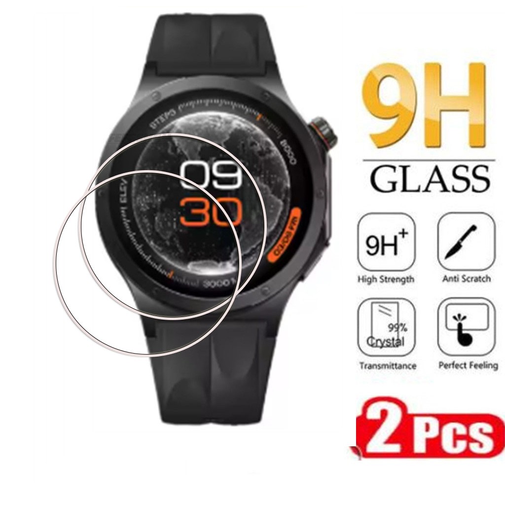 2PCS HD กระจกนิรภัยป้องกันหน้าจอสําหรับ Oneplus นาฬิกา 4 OnePlus Watch3 Watch4 ฝาครอบฟิล์ม