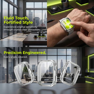 กรณีฝาครอบ TPU for Huawei Watch Fit 5 4 3 / Huawei Watch Fit 5 Pro 4 Pro อุปกรณ์เสริมกรอบป้องกันหน้าจอแบบนุ่มเต็ม