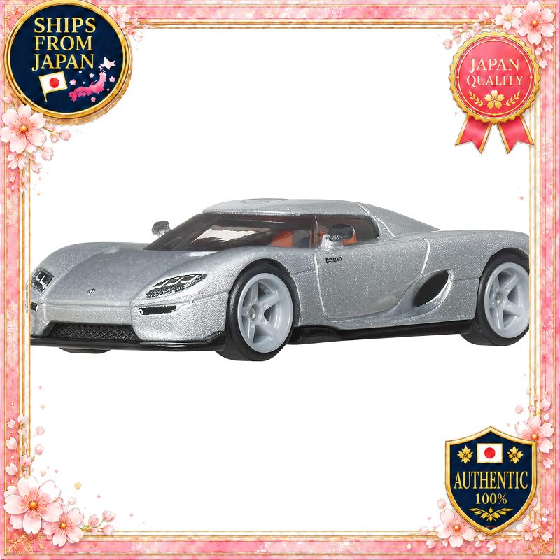 Hot Wheels Boulevard Koenigsegg CC850 Toy Vehicle Diecast Silver JHW21