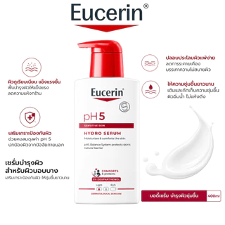 Eucerin pH5 Hydro Serum 400ml | Deep Hydration Body Serum 12H Moisturizing Skin Care