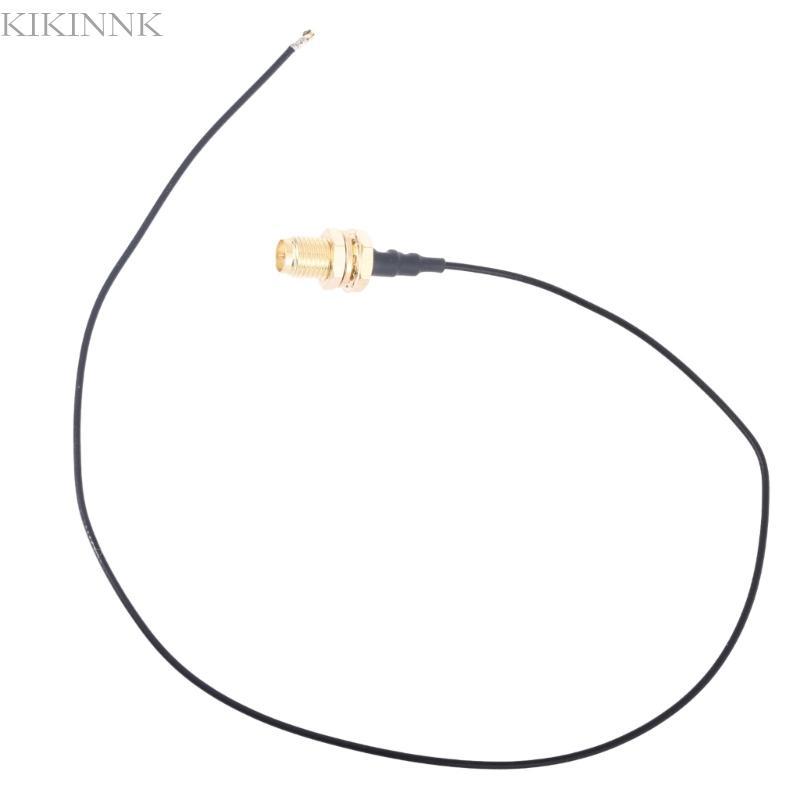 KIKIN สะดวกกับ RPSMA สายเสาอากาศสําหรับ AX210 AX200 9260NGW 8260NGW 8265NGW M 2 การ์ด WiFi เชื่อมต่อ