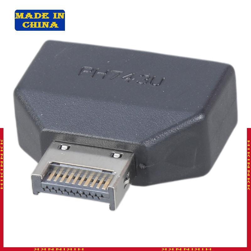 HIK USB 3 0 19Pin 20Pin Header Extension Cable Converter สําหรับเมนบอร์ด Type C