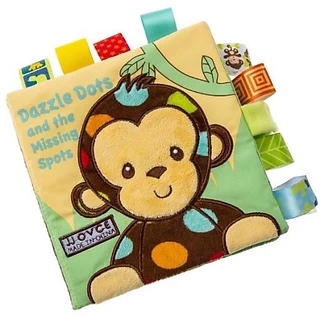 หนังสือผ้า JJOVCE หนังสือผ้าหัดจับ มีเสียงก๊อบแก๊บ สีสันสดใส