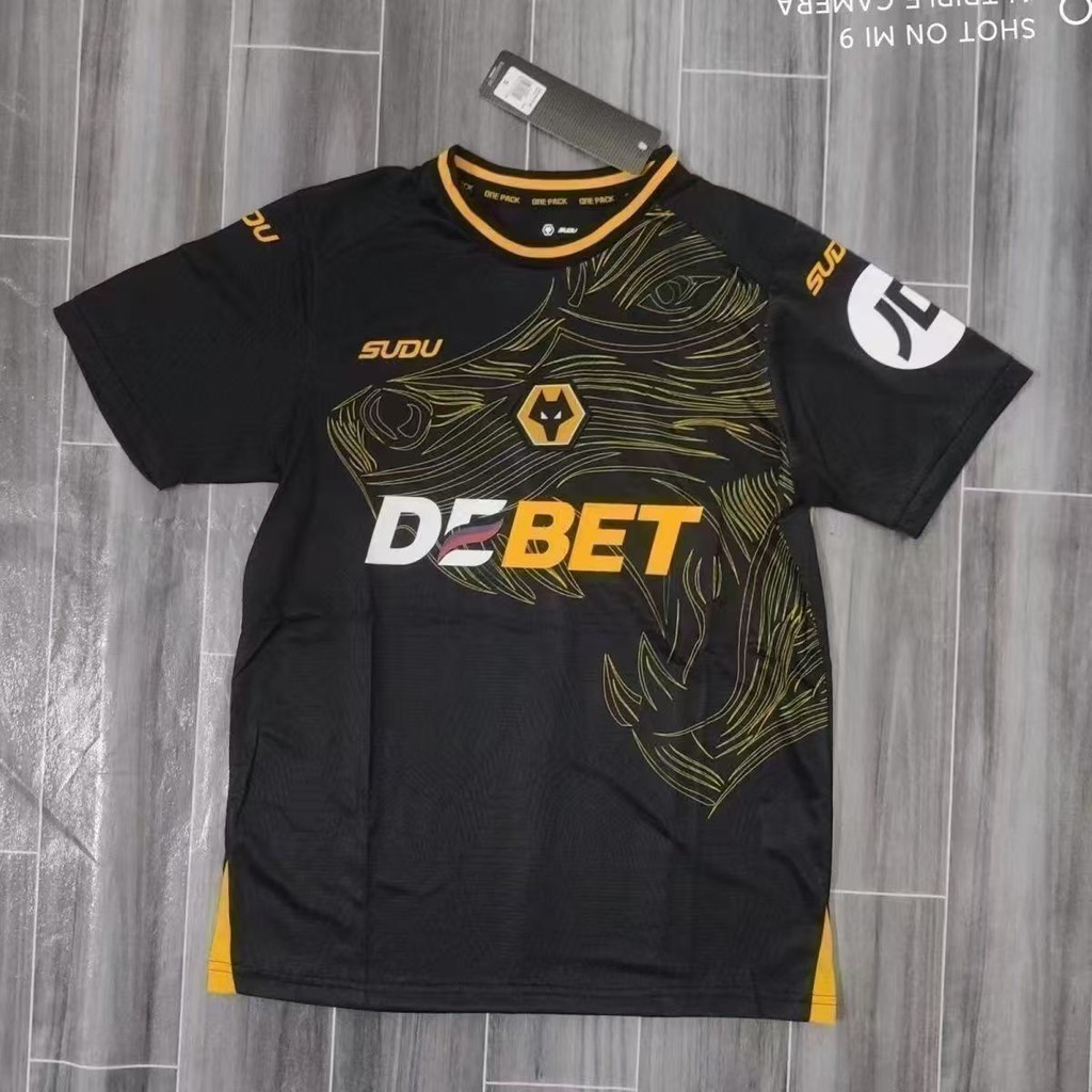 [ks0967.th] Wolves away fangs home jersey English Super Football Short-Sleeved Training Sportswear d