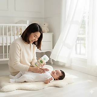 แบรนด์แท้ แพ็คคู่สุดคุ้ม โลชั่นเด็ก อองฟองต์ออแกนิค Enfant organic double moisture lotion 2 pcs.