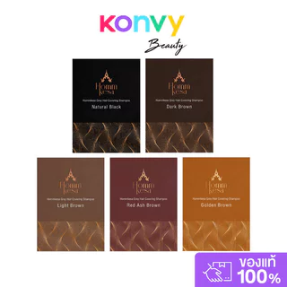Hommkesa หอมเกศ Grey Hair Covering Shampoo 30ml หอมเกศ แชมพูปิดผมขาว