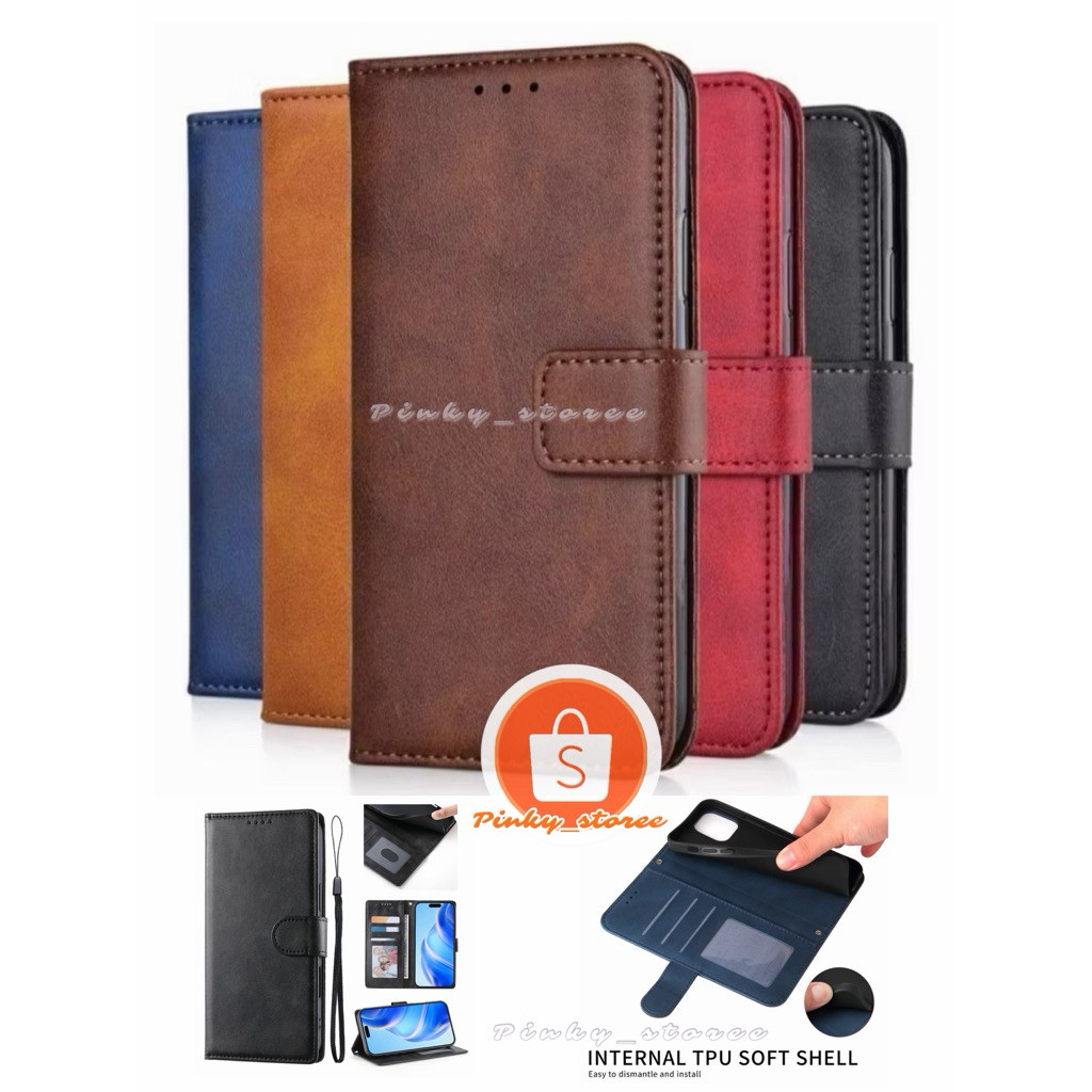 เคสหนัง HP REALME NOTE 80 70 60X 60 50 C75 C71 C61 C63 C65 C67 C51 C53 C55 C33 C30S C30 C31 C35 C25Y