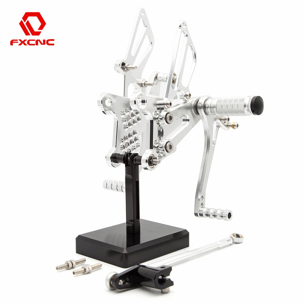 FXFor Honda NSF100 NSR50 NSF 100 2004 2005 2006 2007 2008 2009 2010 CNC Motor Rearset Footpeg Footre