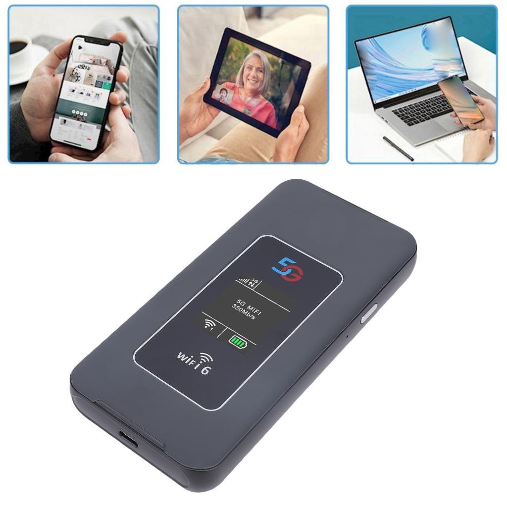 Dressit Diydeg 5G Mobile Hotspot IP67 WiFi 6 แบบพกพารองรับ Global 4G 3 Generation Bands อุปกรณ์พร้อม