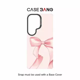 【แผ่นหลังแม่เหล็ก】For Samsung S24-26,CASEBANG Sweet Series เคสแม่เหล็ก ImagiSnap, เปลี่ยนกลับ, ป้องกันการตกกระแทกทหาร