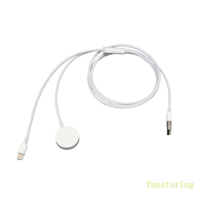 FUN สายชาร์จ 100 ซม. สายชาร์จสําหรับ Apple-Watch-Series