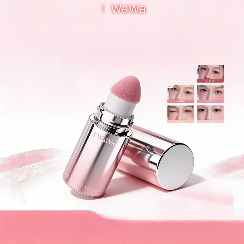 Iwawa Liquid Blush Light Watery Texture Easy Blending ติดทนนาน สร้างแก้มดูเป็นธรรมชาติทุกวัน
