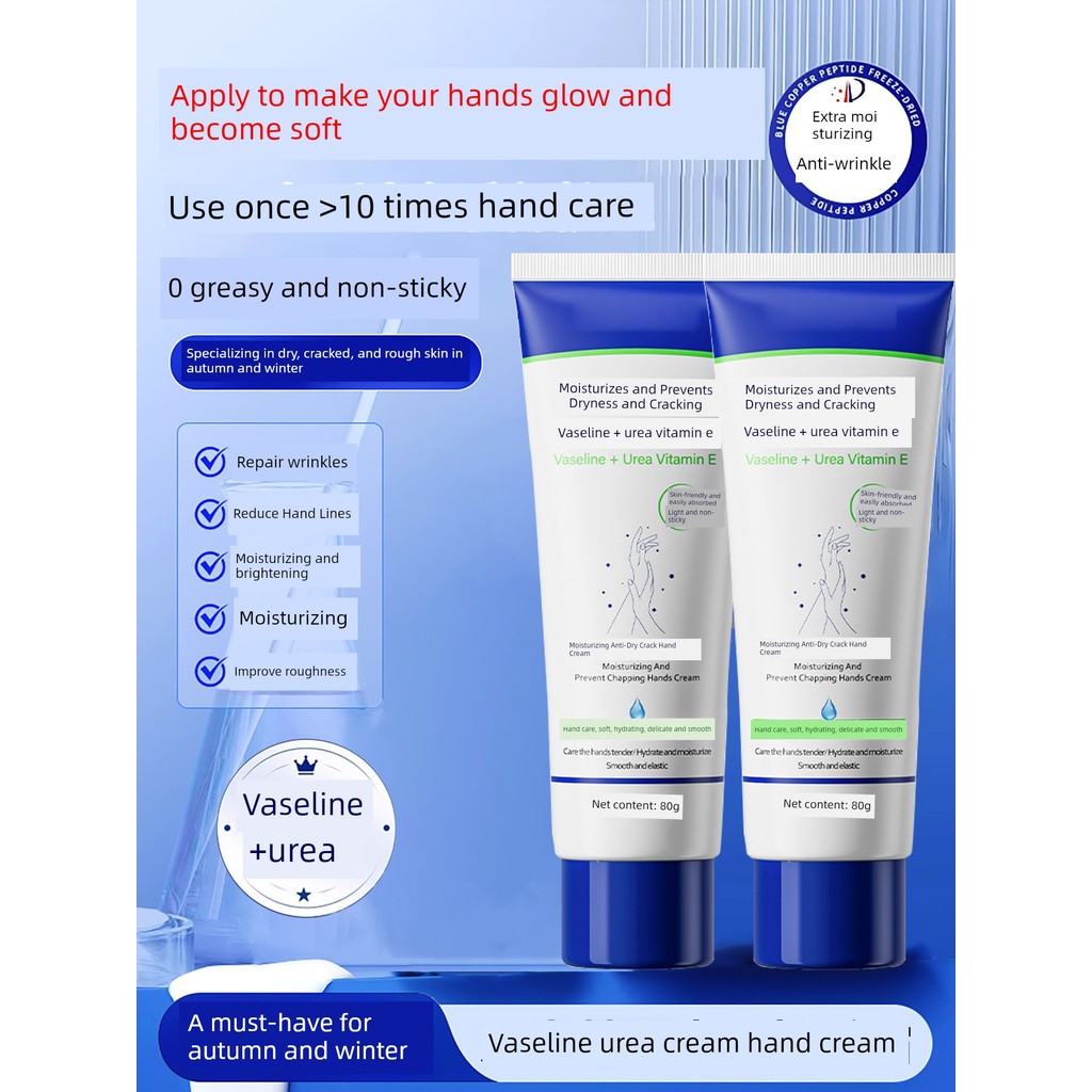แฮนด์ครีม hand cream Vaseline Hand Cream Unscented ไม่มีกลิ่น Long-Lasting Moisturizing Moisturizing