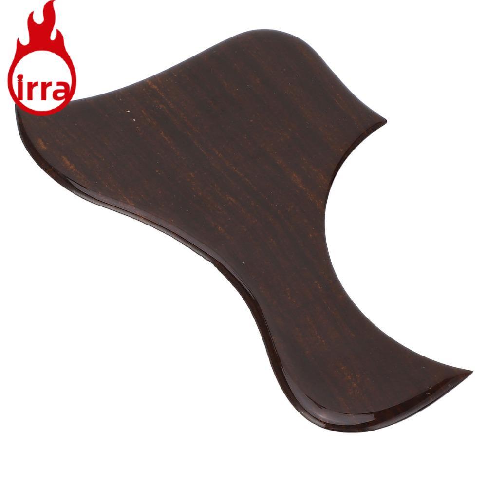 IRRA Acoustic Guitar Pickguard, Self กาว PVC วัสดุเครื่องดนตรี Pickguard, ทนทานลายไม้หนากีตาร์ Pickg