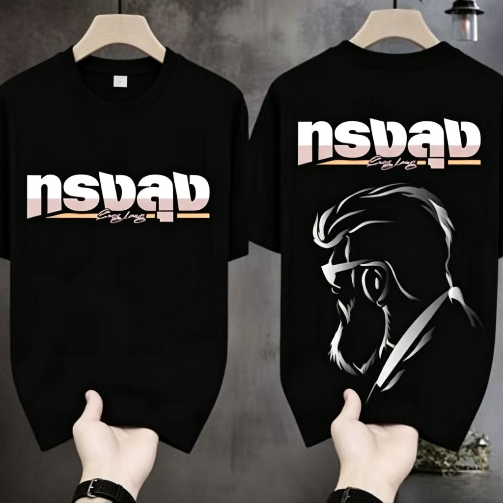 เสื้อยืด มี13ลายให้เลือก สกรีนหน้า‑หลัง ทรงลุงมันขลัง โอเวอร์ไซส์ ยูนิเซ็กซ์ ผ้าผสมฝ้าย ไม่ย้วยไม่ร้อน จัดส่ง24ชั่วโมง