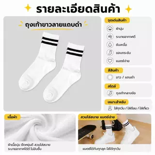 ถุงเท้าข้อกลาง ผ้าฝ้ายแท้ สำหรับผู้ชายและผู้หญิง ซับเหงื่อ ระบายอากาศ นุ่ม ยืดหยุ่น สีพื้น ใส่ทุกวัน