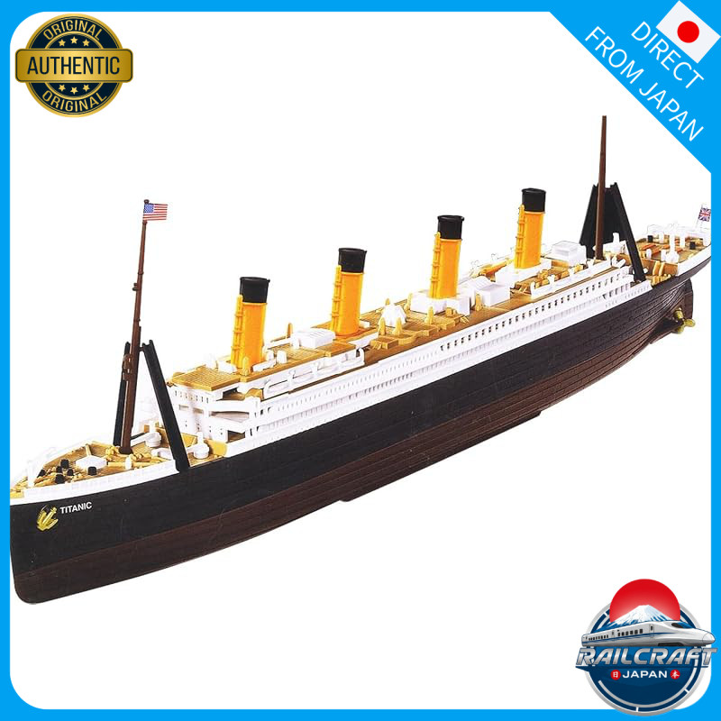Academy 1/1000 British RMS Titanic Color-Coded Plastic Model Assembly Kit 14217