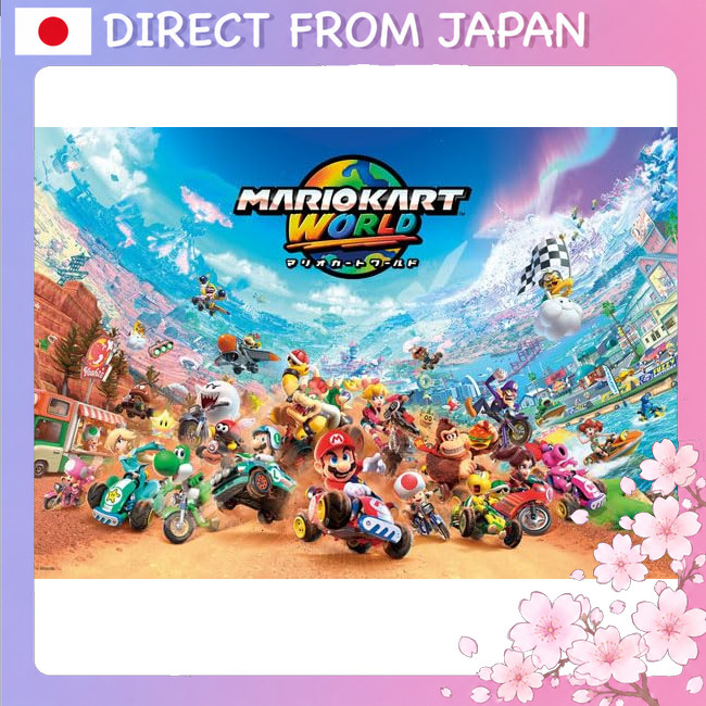 ENSKY Jigsaw Puzzle: Mario Kart World (2) 1,000 Pieces (1000T-554) Ages 3 and up Direct From Japan