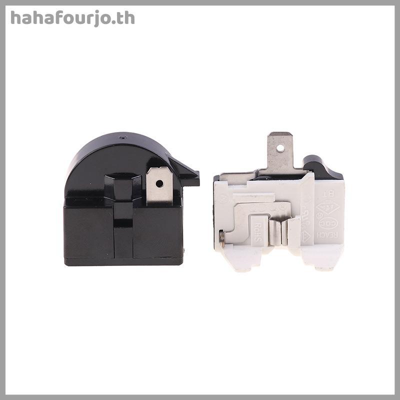 HAH 2PCS QP2-4.7 PTC Starter รีเลย์ 1 พินตู้เย็นรีเลย์และ 6750C-0005P ตู้เย็น Overload Protector TH