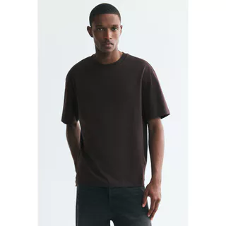 H&M(เอชแอนด์เอ็ม) เสื้อยืดทรงหลวม Men Loose Fit T-shirt 1309319_2