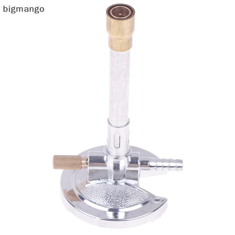 [bigmango] 1 ชิ้นแบบพกพาแก๊ส Bunsen สังกะสีอัลลอยด์พร้อมที่จับอุปกรณ์ห้องปฏิบัติการ Bunsen Burner La