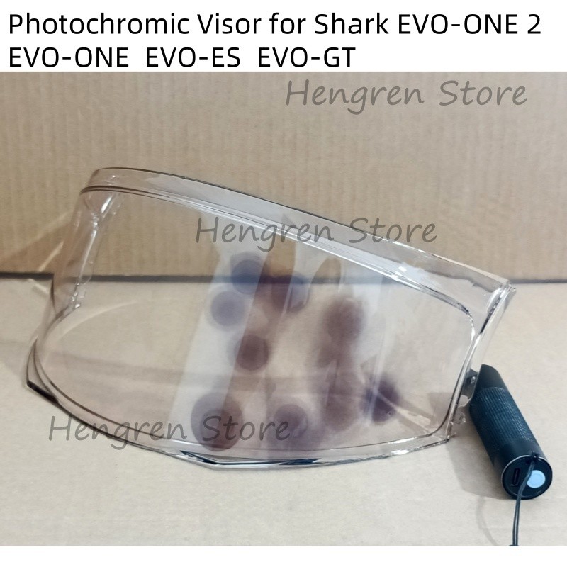 Visor Photochromic สําหรับ Shark EVO-ONE 2 EVO ONE 2 EVO-ONE EVO ONE EVO-ES EVO ES EVO-GT GT เลนส์โล