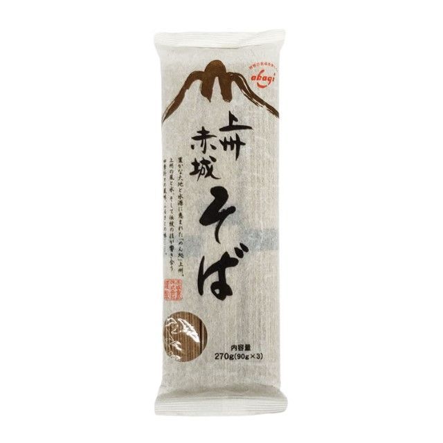 อาคากิ เส้นโซบะ Akagi Soba 270g.