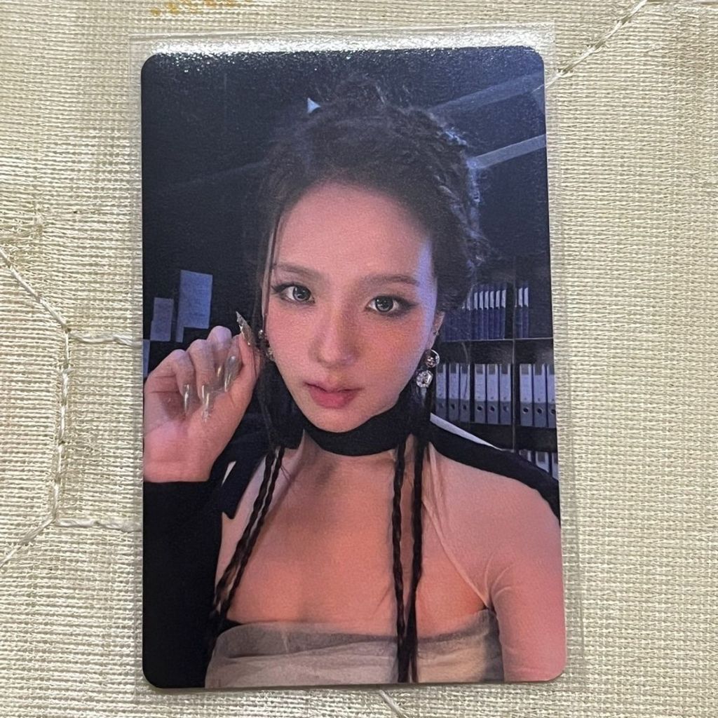 Jisoo Photocard อัลบั้มเดี่ยว Photocard สินค้าของแท้