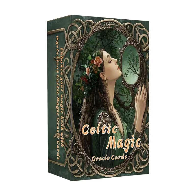 [ต้นฉบับ] Celtic Magic Oracle Card เกมกระดานภาษาอังกฤษการ์ดเกม Celtic Magic Oracle