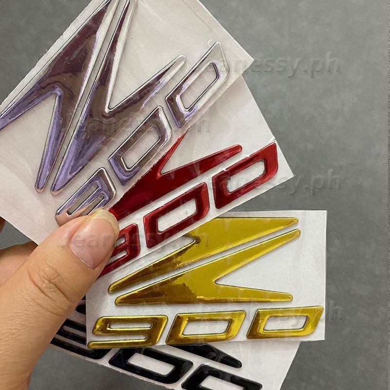 โลโก้ 3D Kawasaki Z900 Z900RS สติ๊กเกอร์นิ่ม กันน้ำ แต่งรถ ติดแฟริ่ง ตรงรุ่น
