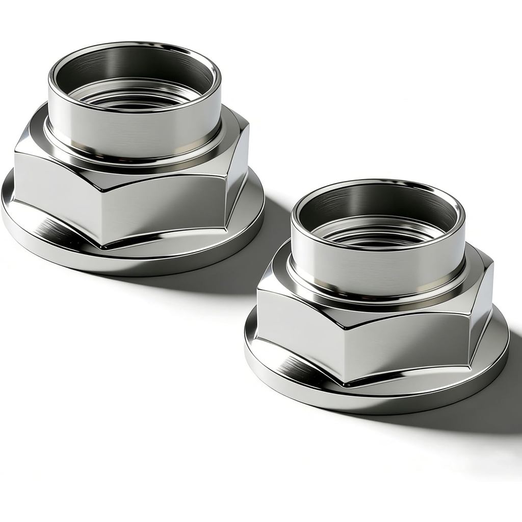การเปลี่ยนน็อตเพลา CV 2 ชิ้น OEM 902170049,Sturdy Car Spindle Nut เข้ากันได้กับ Subaru WRX Tribeca C