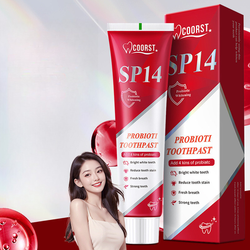 ดีเคเอ็กช็อป✨SP 14 ยาสีฟันไวท์เทนนิ่งพิเศษ, ซุปเปอร์ SP14 Brightening Oral Probiotic Pasta Dental, ย
