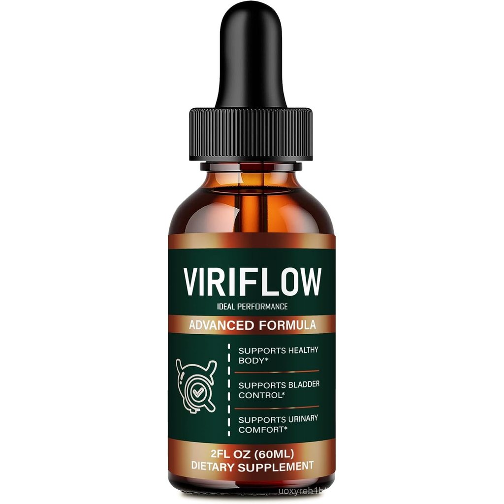 ViriFlow Drops, Official ViriFlow Prostate Health Supplements for Men - Maximum Strength, All Natura