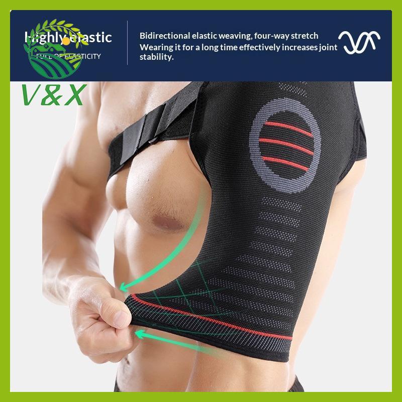 [Snowth] ปรับรั้งไหล่ Breathable Rotator Cuff Support สําหรับโรคหนามอักเสบบรรเทาอาการปวดกีฬาฟิตเนสใช
