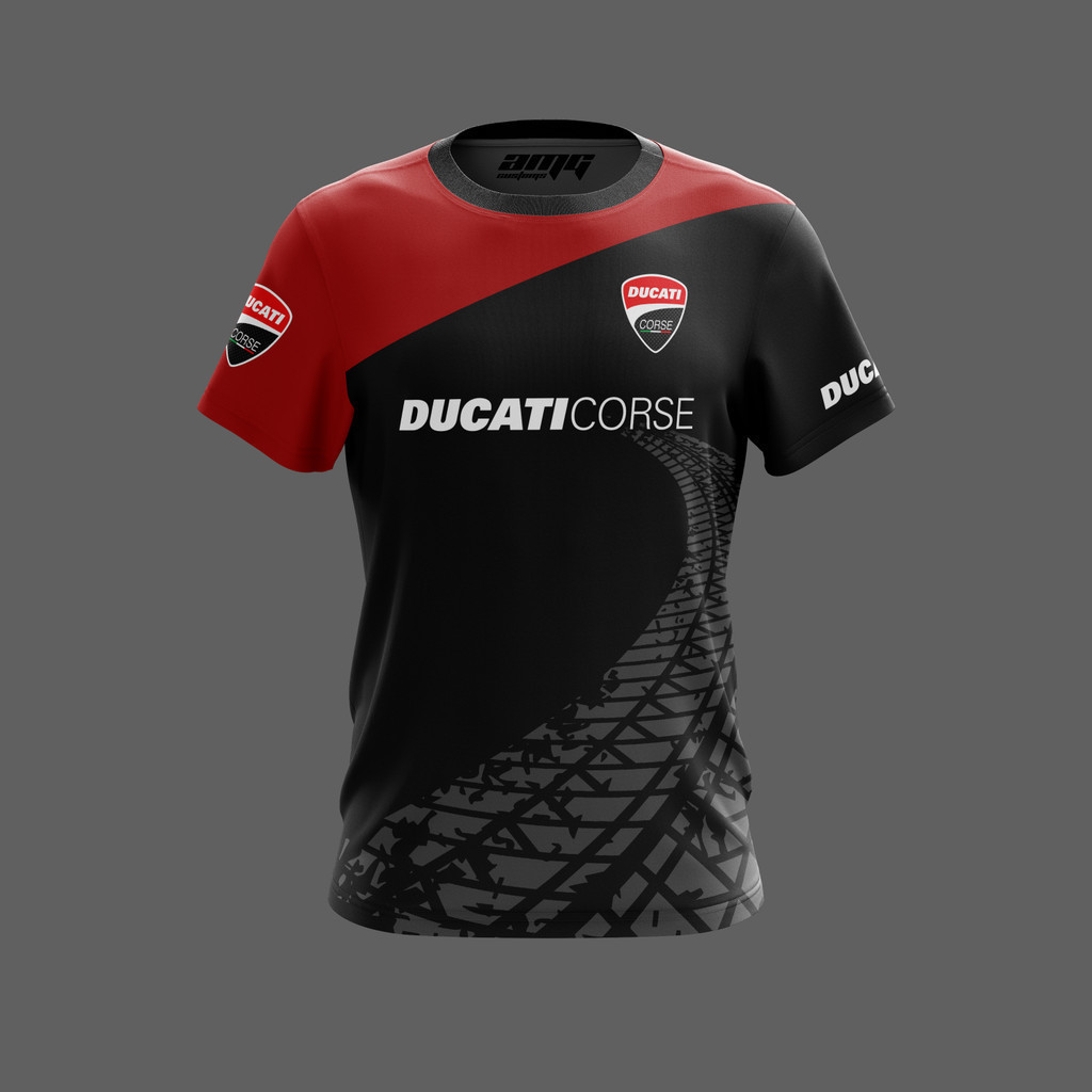 เสื้อยืดขี่ DUCATI CORSE Design 9
