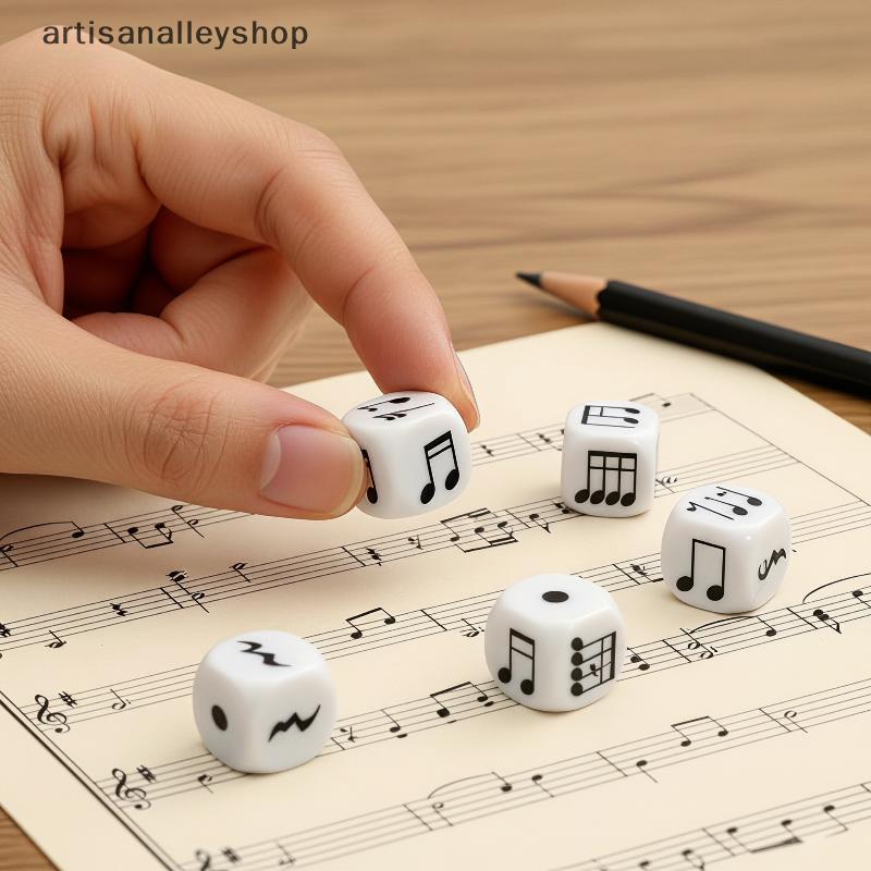 [ARTYY] พนักงานเพลงลูกเต๋า 4 Pa 12-Tone Interval Scale Creative Music Learning Game for Adult Beginn