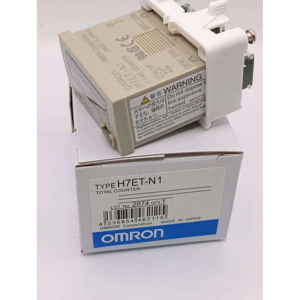 H7ET-N1 COUNTER แบบดิจิตอลขนาดเล็ก เคาน์เตอร์ 7digit 0s-999h 59min 59s